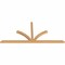 Ekena Millwork Richland Timber Gable Bracket, Western Red Cedar, 108"W x 49"H x 3 1/2"D x 3 1/2"F, 11/12 Pitch GBW108X49X0404RIC00SWR - alternate 3